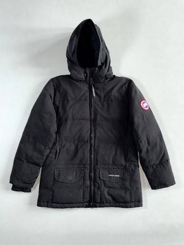 Canada Goose Arctic Program Hooded Down Parka – Black | Made in Canada (M)