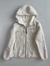 Discovery Expedition Cream Sherpa Hooded Zip Jacket (S)