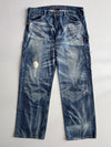 Levi’s 501T Distressed Carpenter Jeans (W:36) (L:40)
