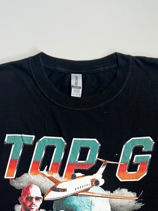 Vintage Andrew Tate Texas Pay For Me TOP G Unisex T-Shirt (XL)