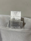 Vintage Adidas White Beige Stripe Track Jacket (L/XL)