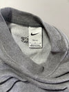 Nike Embroidered Outline Swoosh Crewneck Sweatshirt – Heather Grey (M)