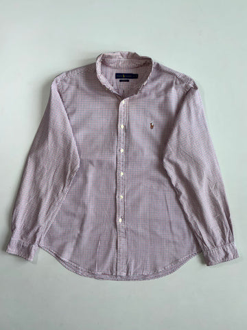 Ralph Lauren | Red Navy Tattersall Oxford Shirt(2Xl)