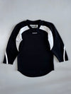 Reebok Blank Practice Hockey Jersey Black/White (S)
