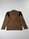 Black Yak Extreme Peak 1/4 Zip Fleece  Brown/Navy (M)