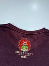 Big Train Osaka “Jizo-Bosatsu” Graphic Long Sleeve Tee  Maroon, (L)