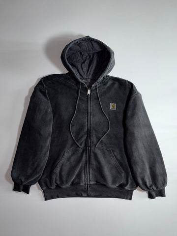 Carhartt WIP Full Zip Hoodie  Black (2XL/3XL)