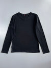 Tommy Hilfiger | Crew Neck L/S Tee | Black | Youth 152 (XS)