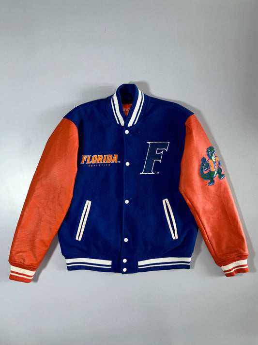 UF Florida Gators Blue Orange Varsity Jacket (M/L)
