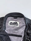 Vanucci by Enrico Vanucci High-Class Motorbikewear Chevron Stripe Leather Moto Jacket (S)