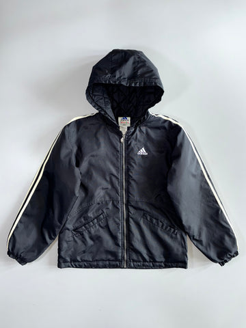 Vintage 90s Adidas 3-Stripe Quilted Jacket (M)