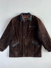 Hugo Boss Suede & Leather Jacket (2XL)
