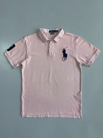 Polo Ralph Lauren | Big Pony Custom Fit Polo Pink | (M)
