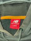 New Balance | Olive Green Big Logo Hoodie (L)