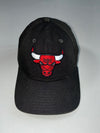 Vintage New Era Chicago Bulls Black Logo Cap (Adjustable)