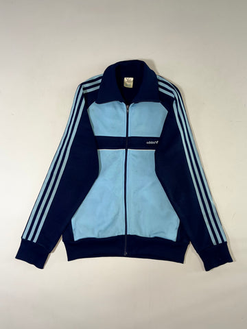 Adidas Originals Retro Navy & Sky Blue 3-Stripes Track Jacket (S)