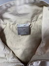 Vintage Nike Mini Swoosh Cream Track Jacket (L)