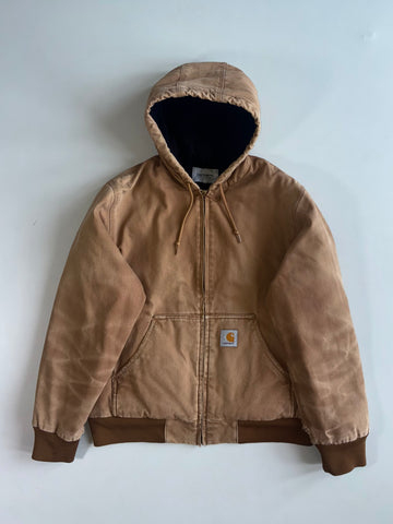Carhartt Active Work In Progress Hooded Duck Canvas Jacket (L)