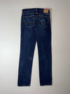 Hollister | Dark Wash Slim Straight Jeans (W:32) (L:43)