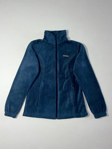 Vintage Columbia Navy Blue Fleece Zip-Up Jacket Women’s (XXS)