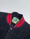 Atlanta Goody | Varsity Jacket Black Red Corduroy(M)