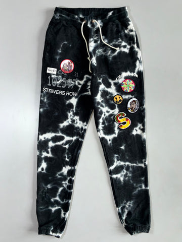 Strivers Row Tie-Dye Patchwork Sweatpants Elastic (W:32|L:44)