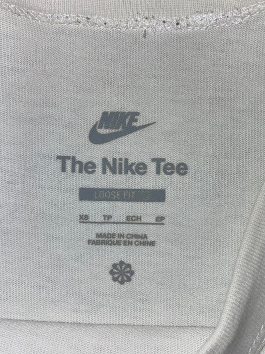 Nike | Embroidered Logo Tee White | (S)