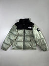 The North Face Nuptse Puffer Jacket | Metallic Sage Green 700 Fill Eco Down (L)