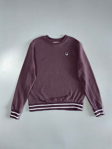 FILA Striped Hem Crewneck (M)