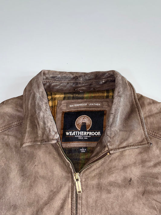 Weatherproof Premium Original Pure Leather Jacket (XL)