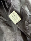 Vintage | Black Leather Double Rider Biker Jacket – Silver Zip Hardware | (S)