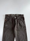 Hugo Boss Orange HB83-Tight Coated Black Jeans (W:32 |L:44)