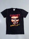 Chucky | Wanna Play? Black Graphic Tee | (S)