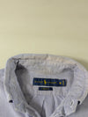 Polo Ralph Lauren Blue Gingham Check Button-Down Shirt – Custom Fit, (M)