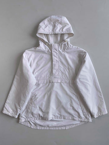 Carhartt WIP White Fleece-Lined Anorak Pullover Jacket (Xl)