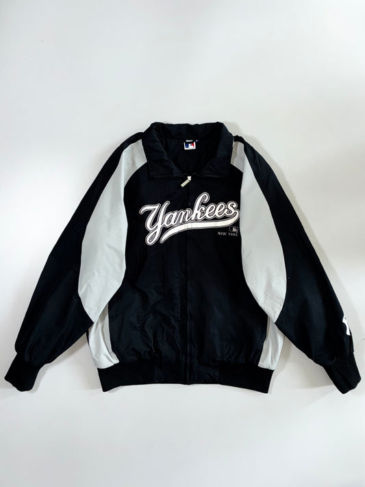 MLB Majestic New York Yankees Vintage Dugout Bomber Jacket (XL/2XL)