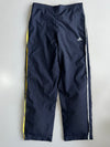 Adidas Navy Lightweight Mesh-Lined Track Pants (W:28) (L:39)