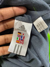 Adidas | Navy 3-Stripe Neon Green Track Jacket (XL)