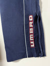 Umbro Embroidered Logo Track Pants – Navy (W:20) (L:36)