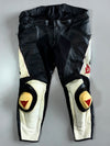 Dainese Leather Motorcycle Race Pants W/ Sliders  (W:40 |L:37)