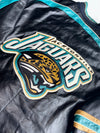 Vintage 1990s NFLx G-III Carl Banks Jacksonville Jaguars NFL Genuine Leather Varsity Jacket (2Xl)