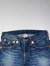 True Religion Ricky Straight Dark Wash Jeans (W:32) (L:38)