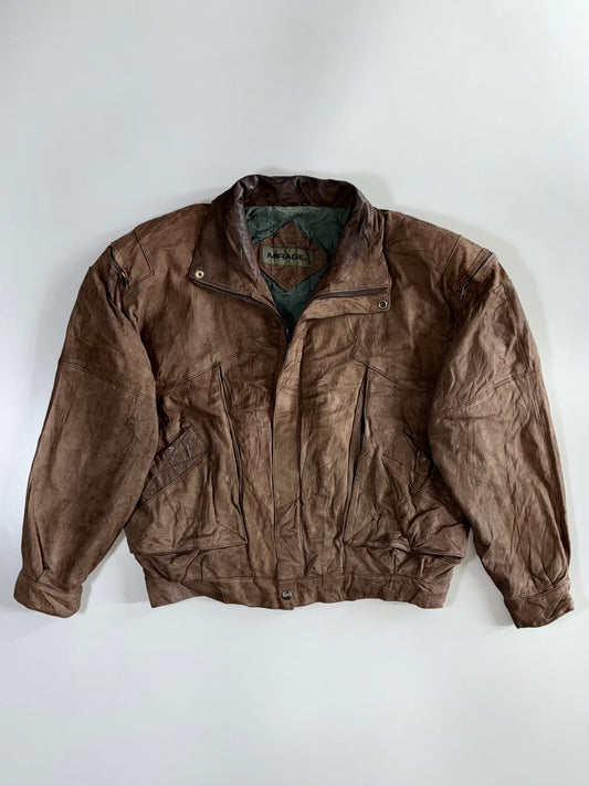 Mirage Premium Original Leather Jacket (L)