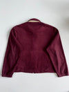 Polo Ralph Lauren Burgundy Fleece Harrington Jacket(2XL)