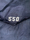 The North Face 550 Puffer Jacket Black Nuptse-Style Down Puffer Jacket (M)
