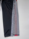 Adidas Originals Adibreak Black Grey Red Snap Button Track Pants (W:40) (L:44)