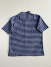 Patagonia Organic Cotton Blue Plaid Short Sleeve Shirt (XL)