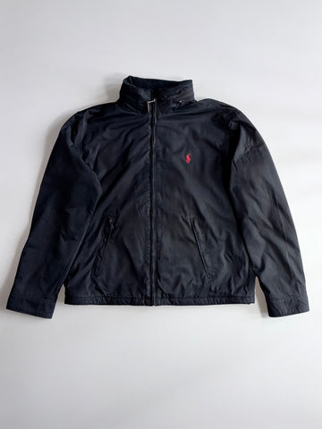 Polo Ralph Lauren | Harrington Fleece-Lined Jacket | Black (Hidden cap) (Xl)