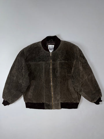 Super Premium Original Suede Leather Jacket (Xl)