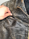 Genuine Leather Jacket Natural patina Finish (S/M)